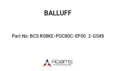 BCS R08KE-POC80C-EP00	2-GS49								