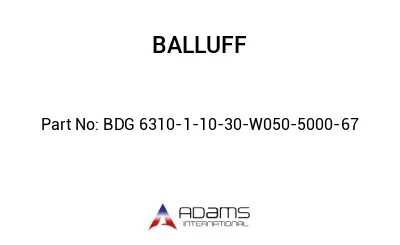 BDG 6310-1-10-30-W050-5000-67									