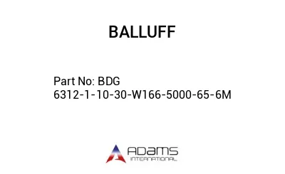 BDG 6312-1-10-30-W166-5000-65-6M									