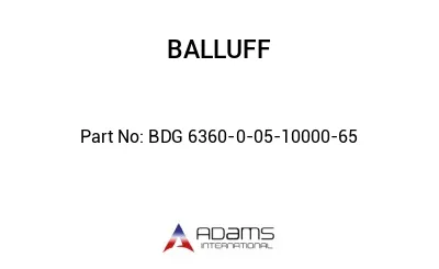 BDG 6360-0-05-10000-65									