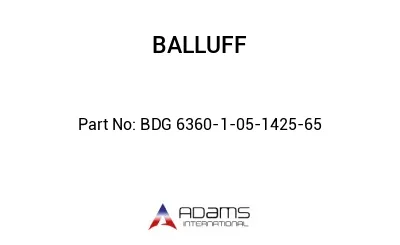BDG 6360-1-05-1425-65									