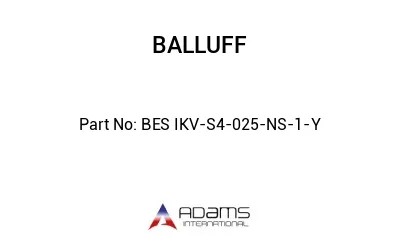 BES IKV-S4-025-NS-1-Y									