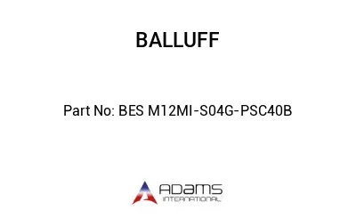 BES M12MI-S04G-PSC40B
