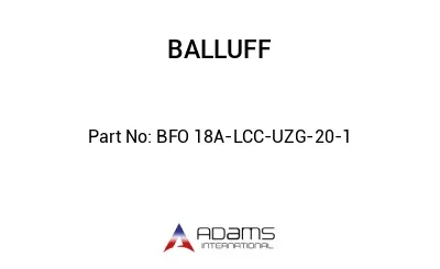 BFO 18A-LCC-UZG-20-1									