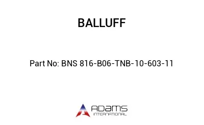 BNS 816-B06-TNB-10-603-11									