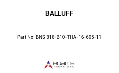 BNS 816-B10-THA-16-605-11