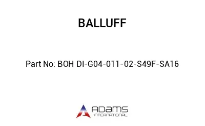 BOH DI-G04-011-02-S49F-SA16									