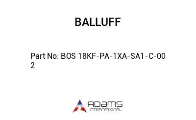 BOS 18KF-PA-1XA-SA1-C-00	2								